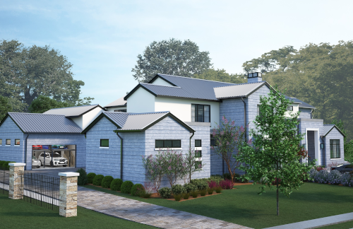 Front Elevation - LHS view